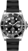 Invicta Pro Diver Shark Men's Watch Black Silicone Band/Black Dial 47161 New V30