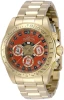 Invicta Speedway Monte Carlo Men's Watch Gold Tone Steel Band 39.5 mm 50496 NEW