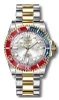 Invicta Pro Diver Men's Watch 43mm Two Tone Band Red Blue Bezel Quartz 44707 NEW