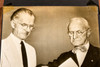 Truman's Signature on Unification Bill Washington 6¼x9⅝ 1947 AP Wire Photo V30
