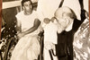 Faith Healer Avak Hagopian Visits Sick Palm Springs 6½x9⅛ 1947 AP Wire Photo V36