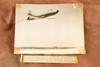 Navy D-558 Sky-Streak in Record Speed Run Muroc CA 7⅞x6 1947 AP Wire Photo V32