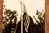 Old Glory Lowered on Corregidor Philippines Transfer 6½x8⅞ 1947 AP Wire Photo V35