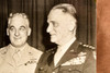 Gen Carl Spaatz Nathan Twining Air Force Society DC 7⅜x7¼ 1947 AP Wire Photo V36