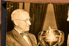 Harry Truman Presents Danny Foster Regatta Cup DC 7¼x6 1947 AP Wire Photo V30