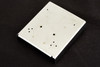 Polaroid SX-70 Camera Replacement Part - Silver - Rear Bottom Cover V28