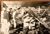 Texas City Explosion Victim Found Rescue Workers 9⅛ x 6¼ 1947 AP Wire Photo V36