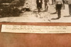 Texas City Disaster Fire Traffic Jam Men Walking 7¾ x 5¾ 1947 AP Wire Photo V36