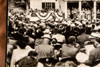 Little White House Dedication Warm Springs 8¼ x 8½ 1947 AP Wire Photo V33