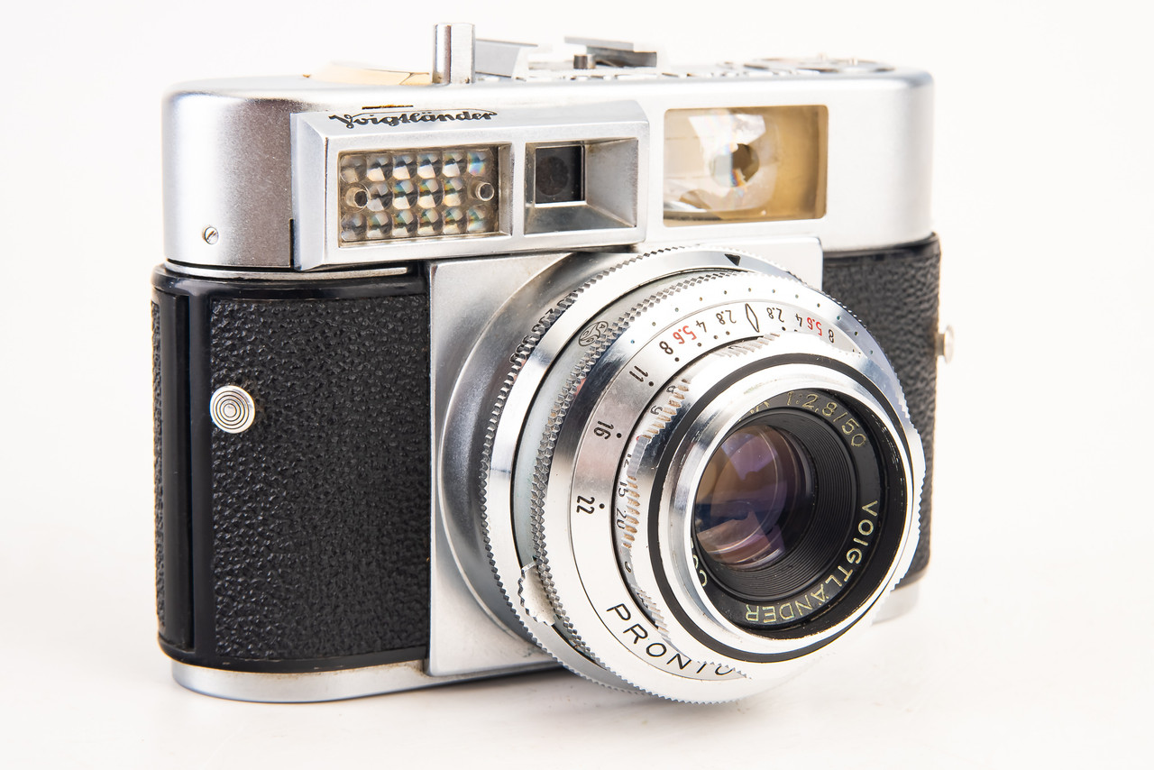 Voigtlander Vitomatic IIa 35mm Rangefinder Camera Color Skopar