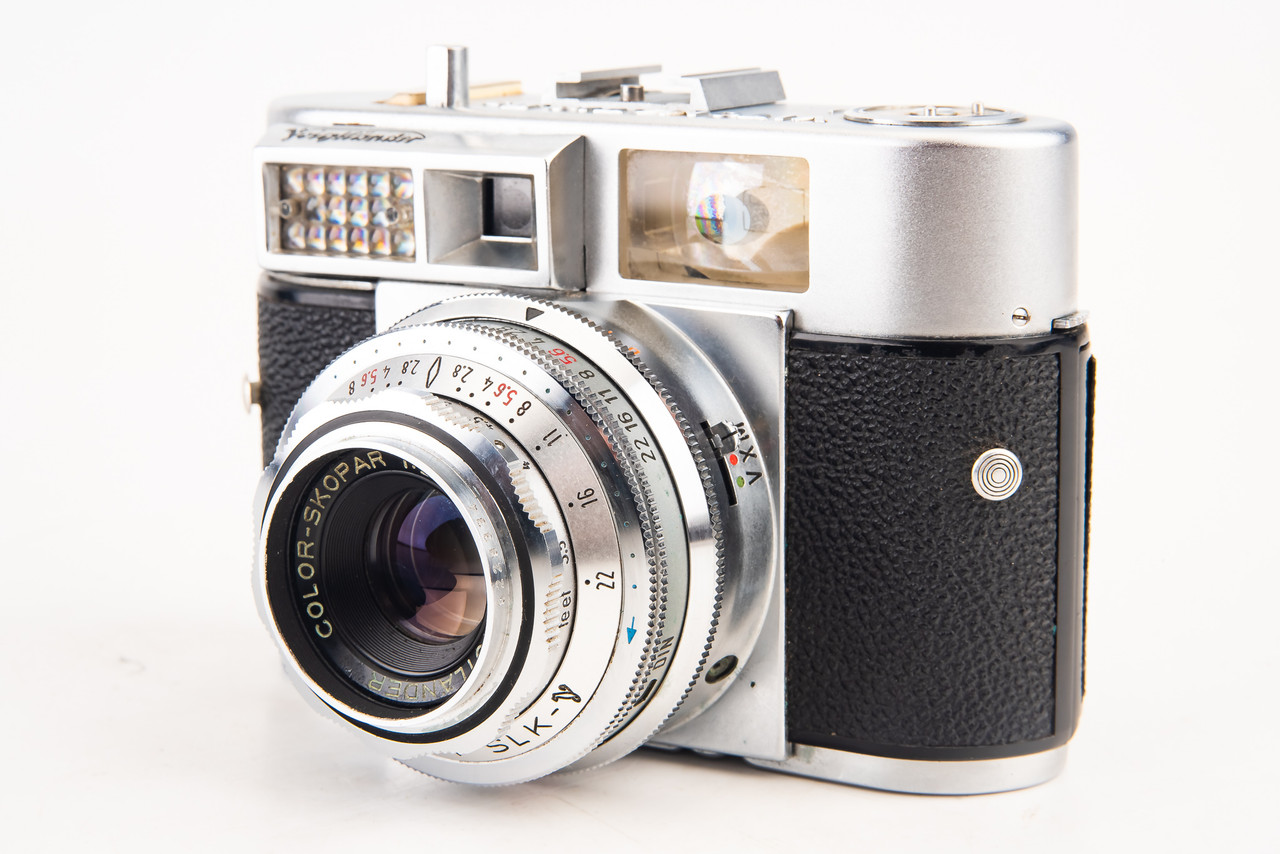 Voigtlander Vitomatic IIa 35mm Rangefinder Camera Color Skopar