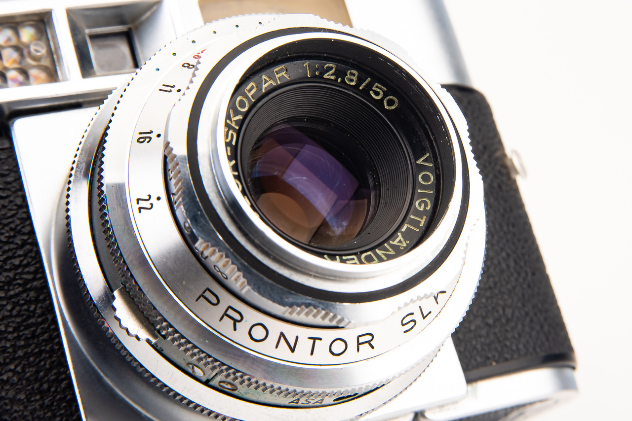 Voigtlander Vitomatic IIa 35mm Rangefinder Camera Color Skopar