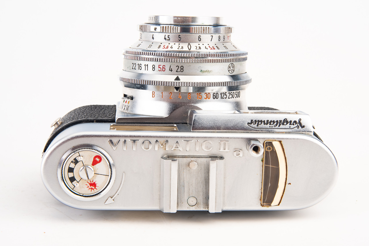 フィルムカメラ VITOMATIC la COLOR-SKOPAR 2.8/50 Voigtlander VITOMATIC I COLOR-SKOPAR 50/2.8 フィルムカメラ