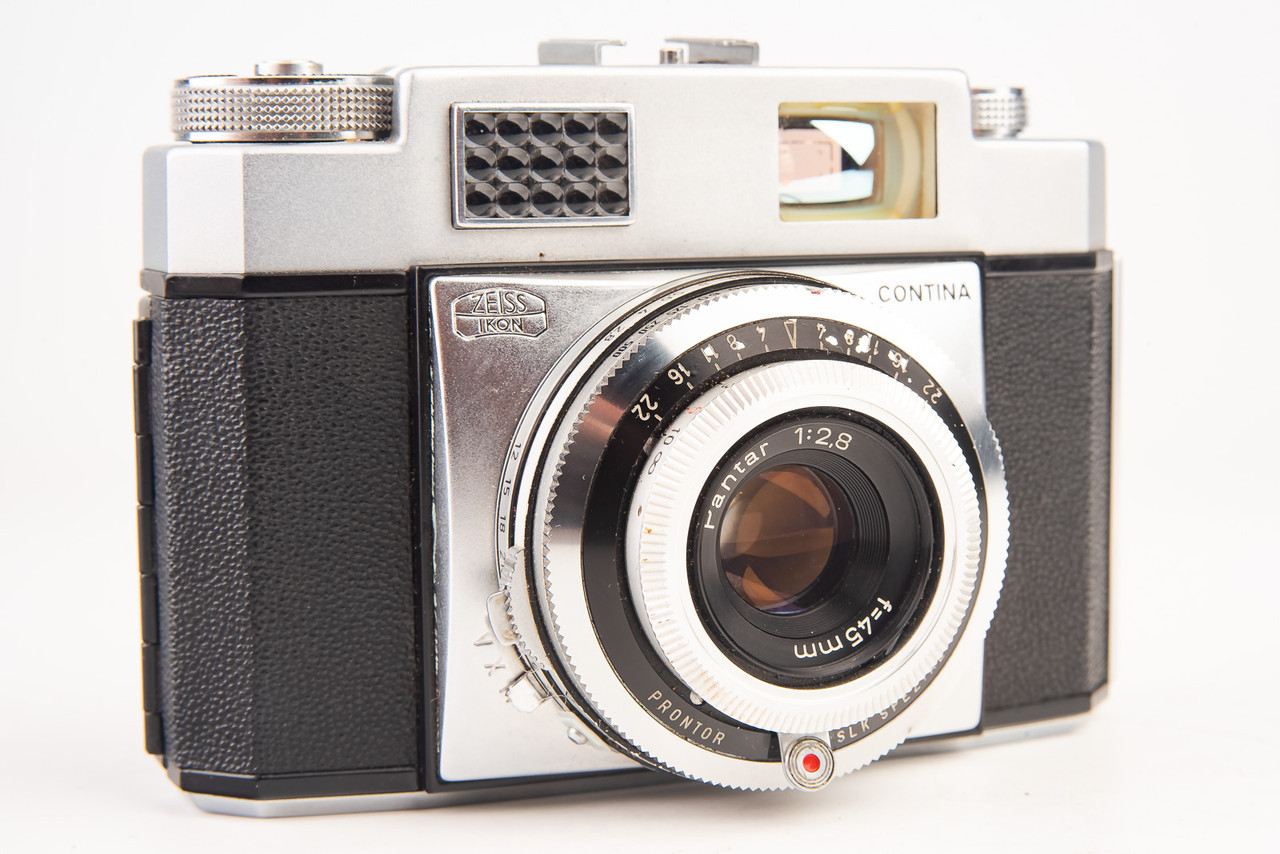 Zeiss Ikon Contina 35mm Viewfinder Camera with Pantar 45mm f Zeiss Ikon Contina 35mm Viewfinder Camera with Pantar 45mm f