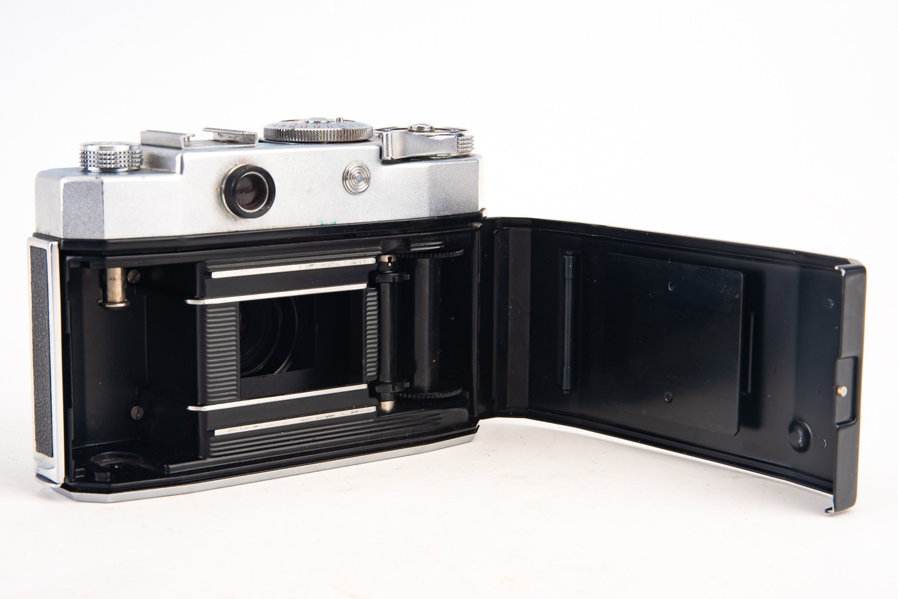 Zeiss Ikon CONTINA フィルムカメラ Zeiss Ikon Contina 35mm Camera w/ 45mm f2.8 Lens -Jammed, As is-