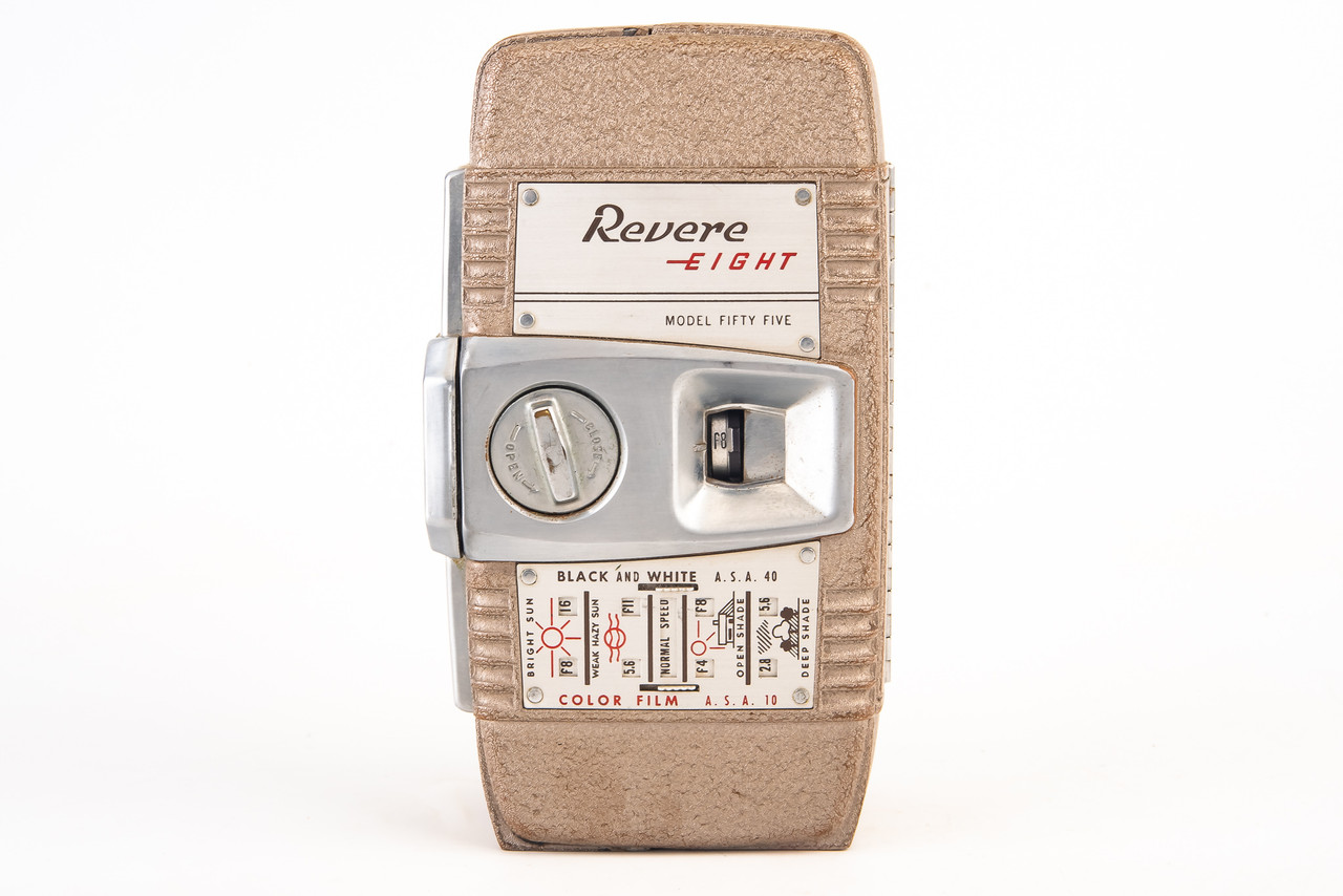 Revere Eight Model Fifty Five 8mm Motion Picture Cine Camera