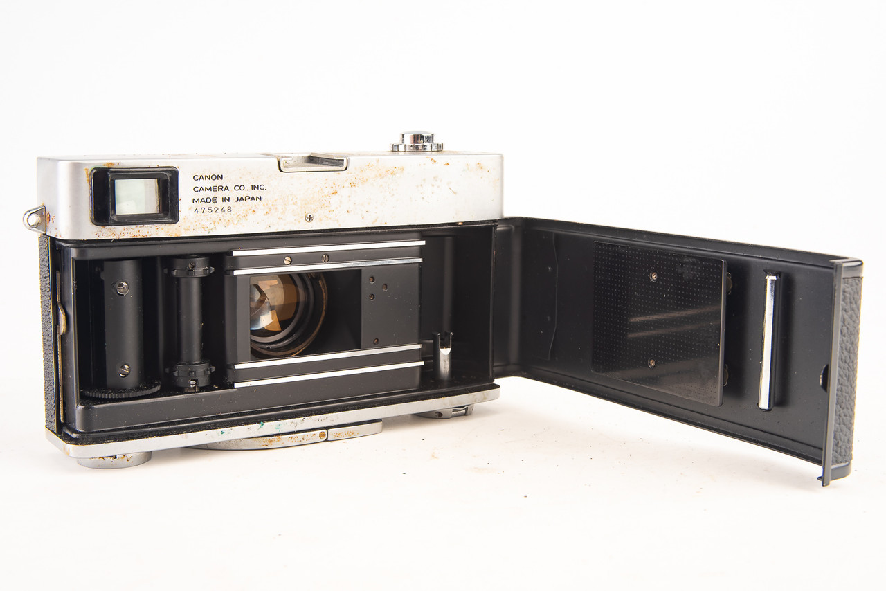 Bell & Howell Canon Canonet 19 35mm Rangefinder Camera As-Is Parts