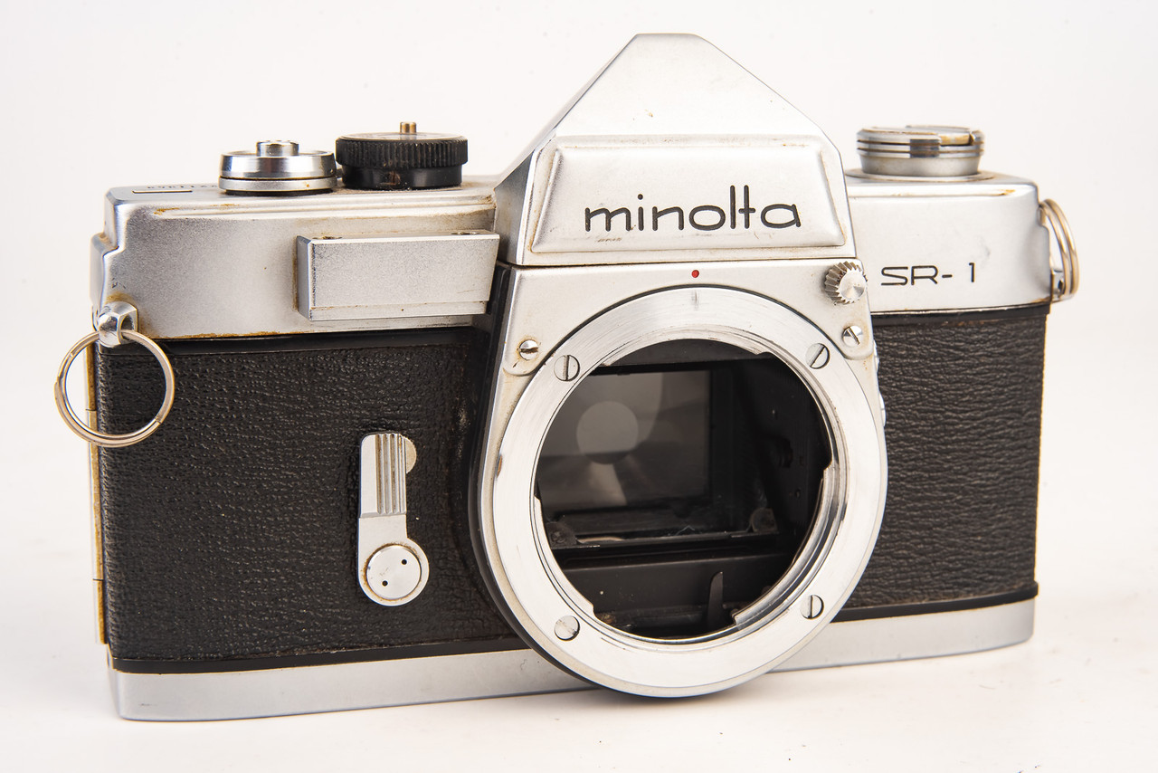 Minolta SR-1 35mm SLR Film Camera Body SR MD MC Mount Vintage V25