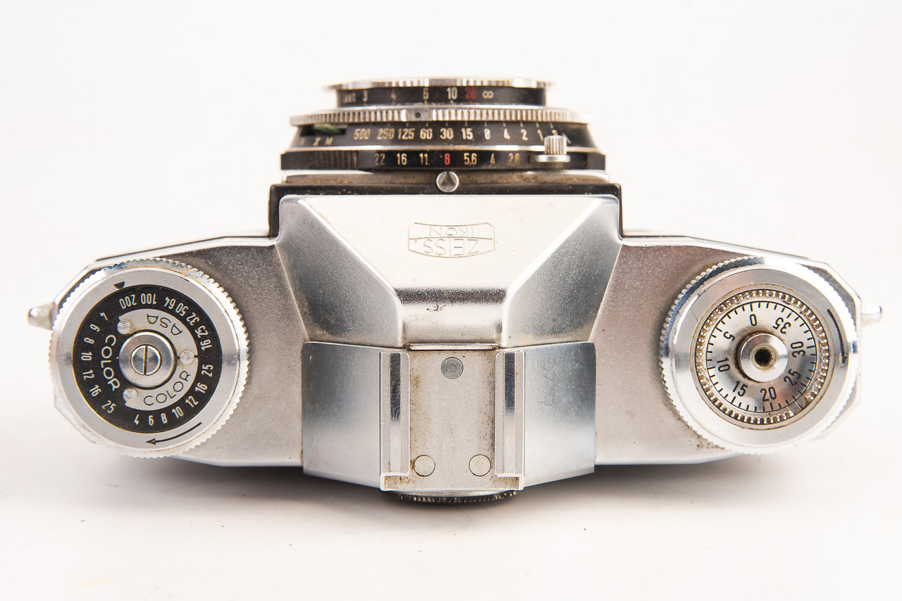 Zeiss Ikon Contaflex II 35mm SLR Film Camera with Tessar