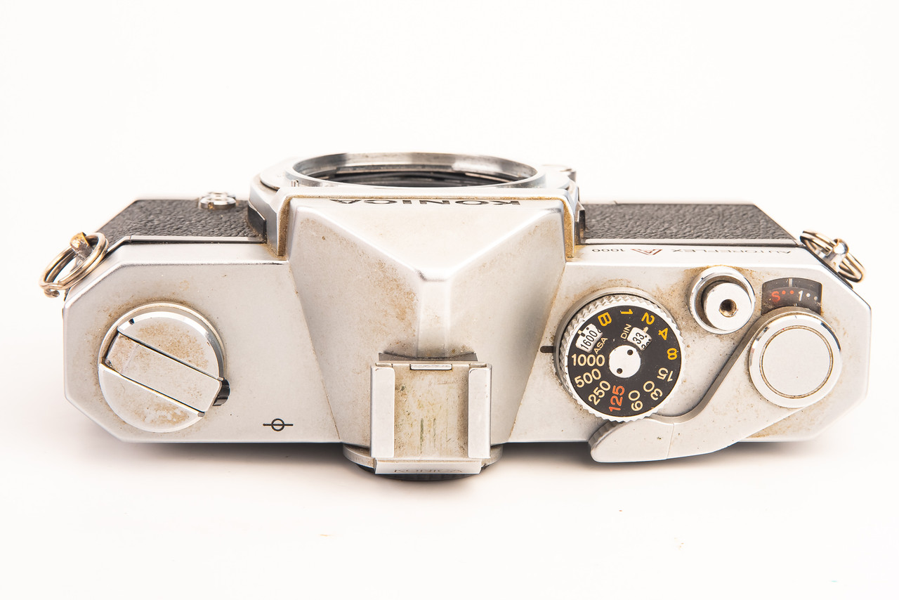 Nikon Nikkormat FTN 35mm SLR Film Camera Body TESTED Meter Works