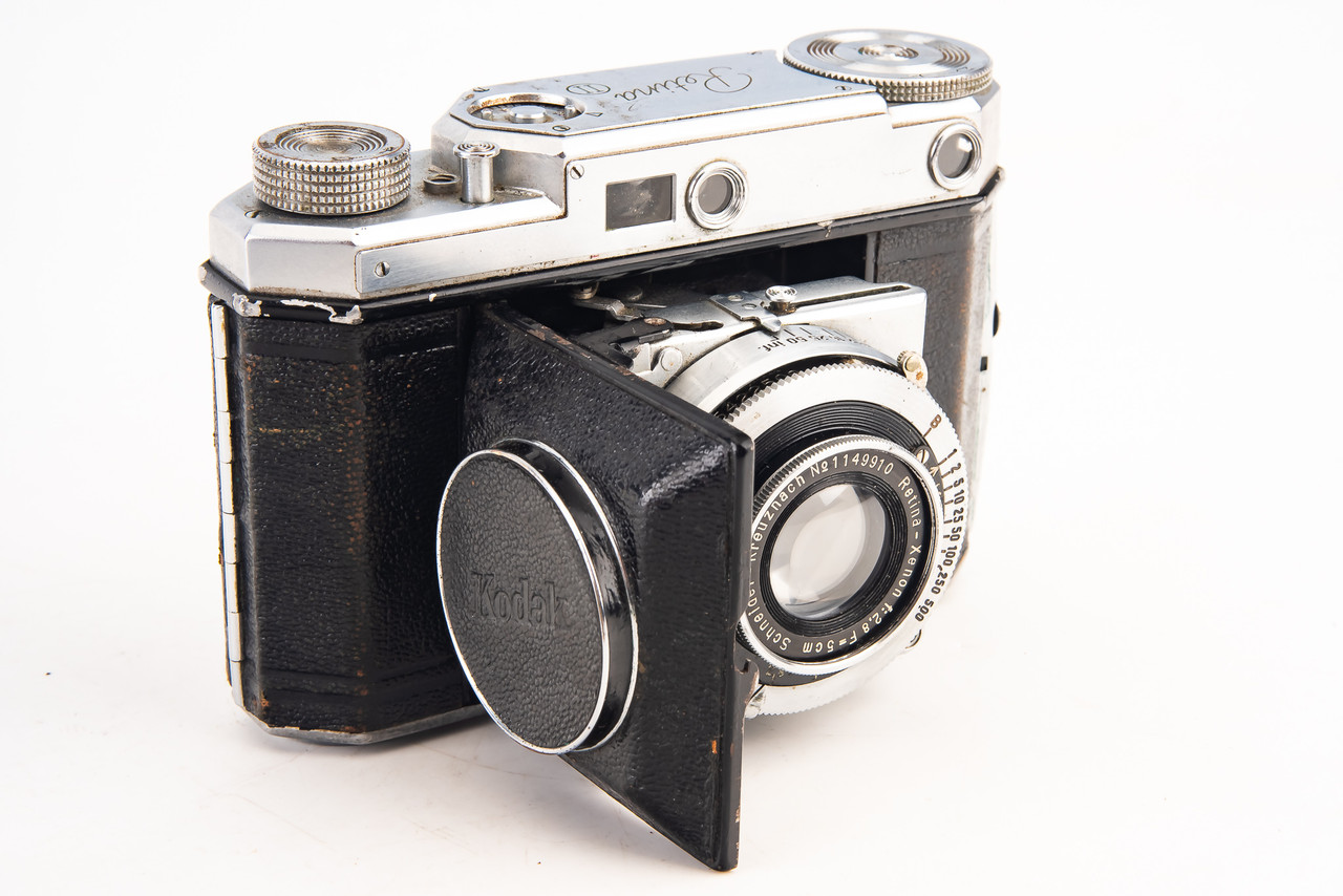 ★　Kodak retina ⅡC （大窓）　★ Kodak Retina Iiic Rangefinder Camera With Case (parts/repair