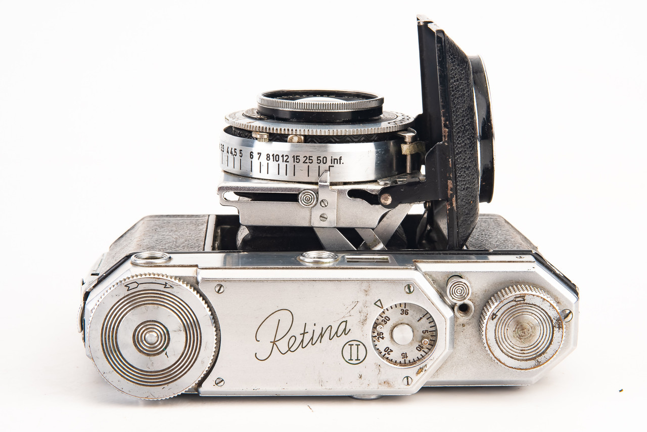 Kodak Retina II フィルムカメラ コダック 中古】(コダック) KODAK Retina Ⅱ(Ektar47/2)｜ナニワグループ