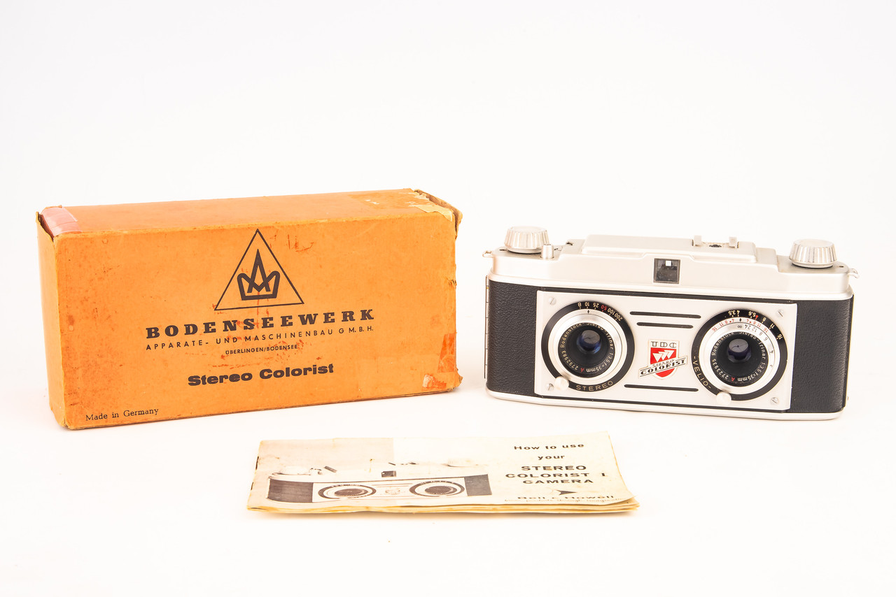 TDC Stereo Colorist 35mm Film Camera in Bodenseewerk Box NEAR MINT