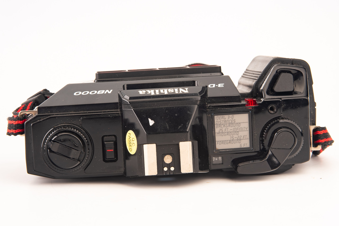 フィルムカメラ Nishika N8000 35mm 3D CAMERA Nishika N8000 35mm Quadrascopic Stereo 3D Lenticular Camera
