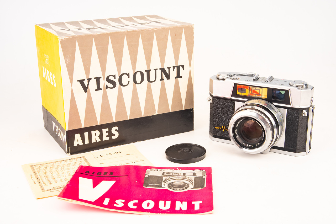 Aries Viscount 35mm Rangefinder Camera with H Coral 4.5cm f/1.9
