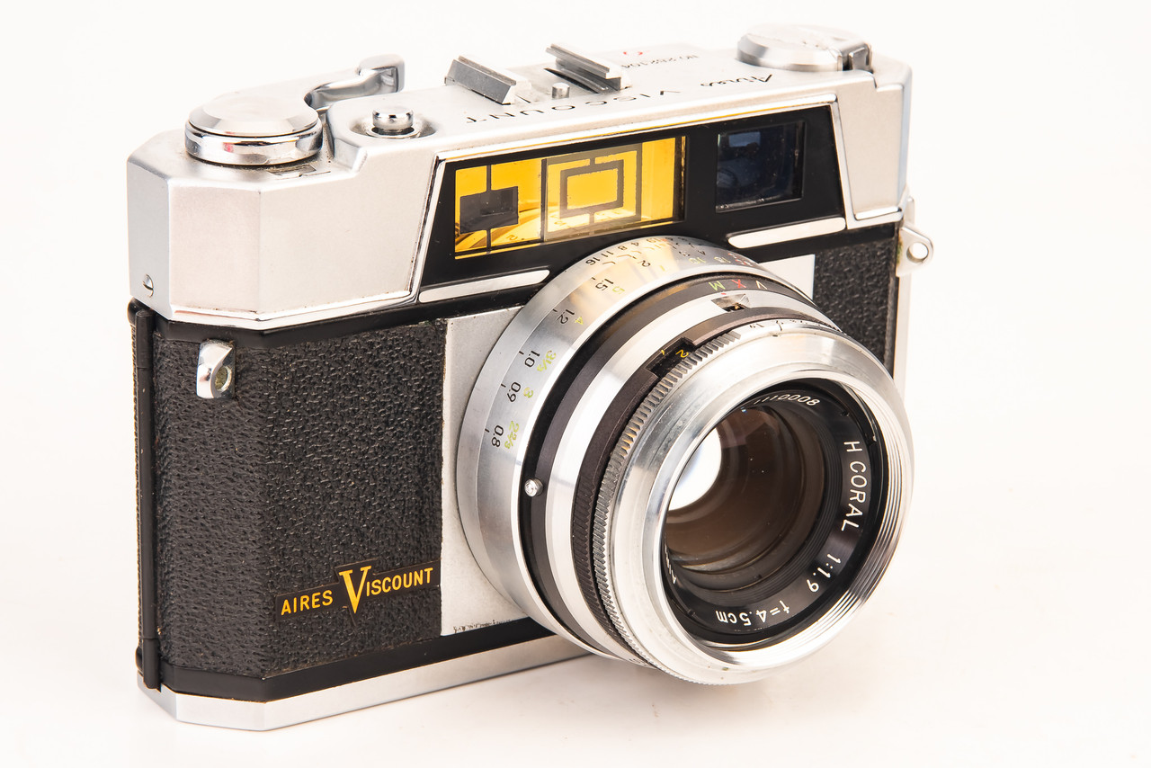 Aries Viscount 35mm Rangefinder Camera with H Coral 4.5cm f/1.9