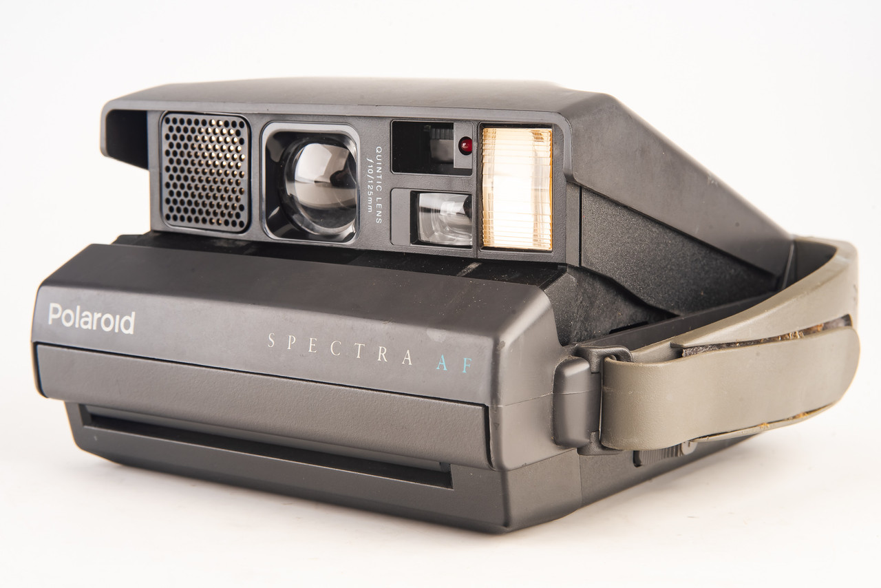 Polaroid Spectra AF Collapsible Instant Film Camera TESTED Vintage