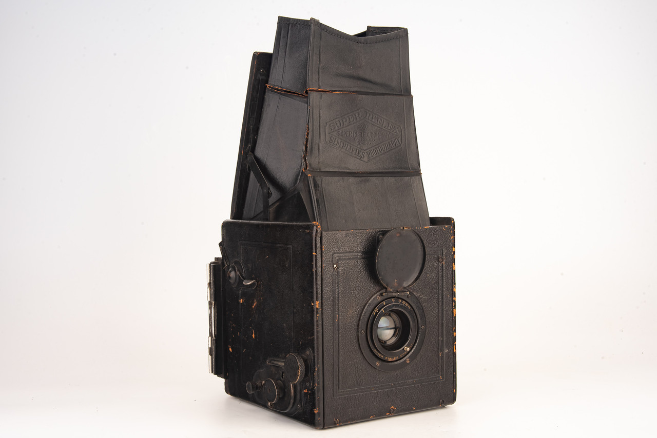 Super Reflex Company Graflex-Like 3 1/4 x 4 1/4'' Camera with
