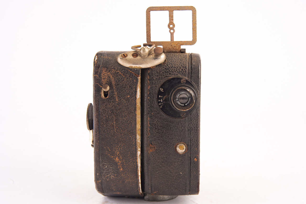 Antique Pathe Baby 9.5mm Motion Picture Cine Camera with Motor