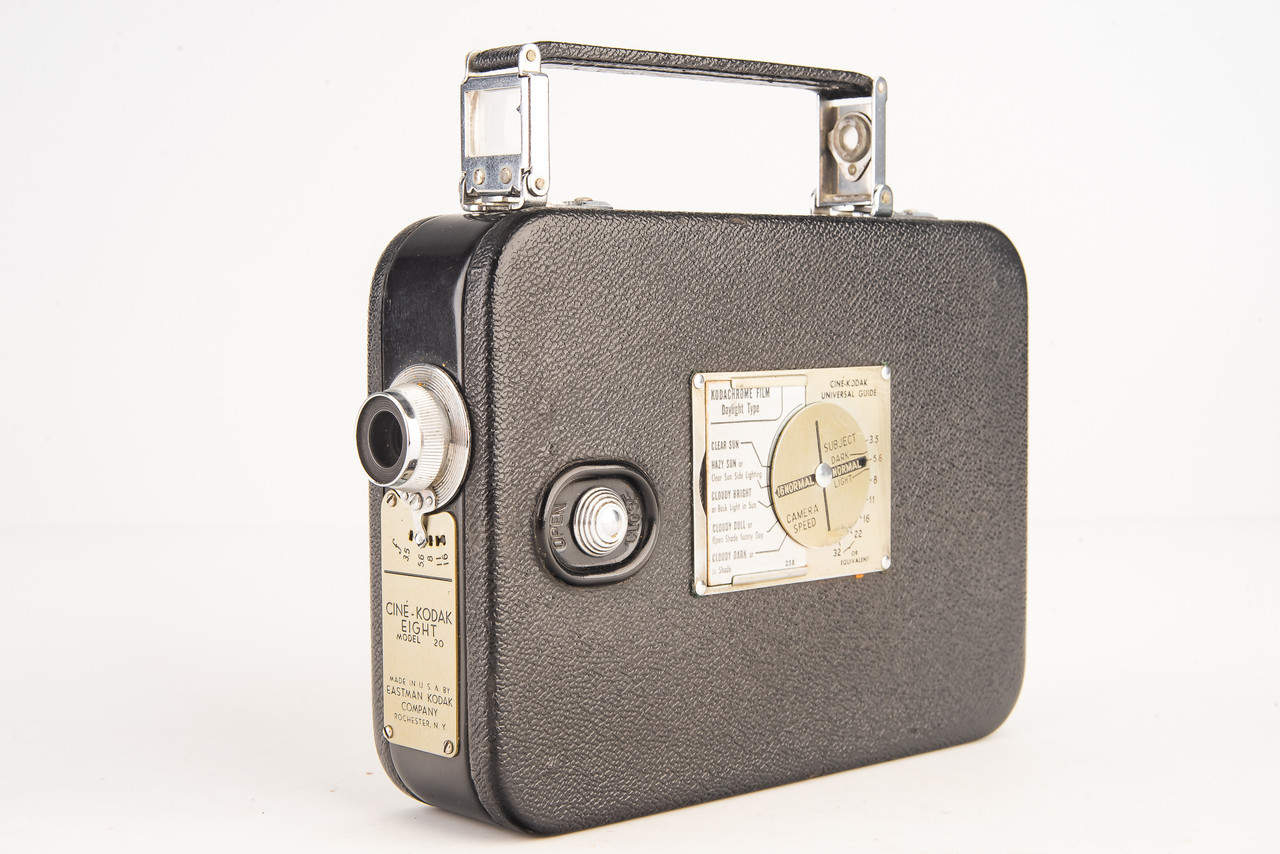 Kodak Cine Eight Model 20 8mm Motion Picture Film Camera with Lens