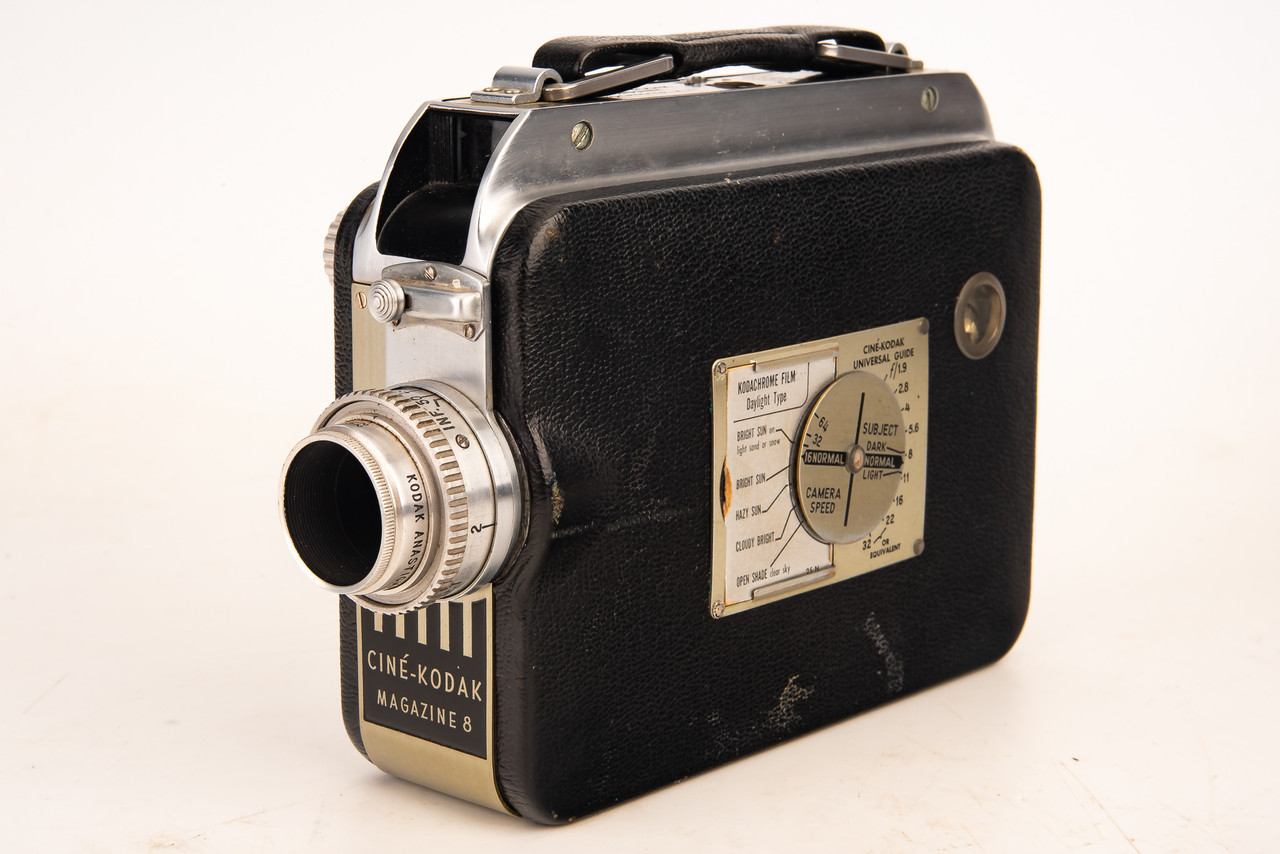 Kodak Cine Magazine 8 8mm Motion Picture Film Camera 13mm f
