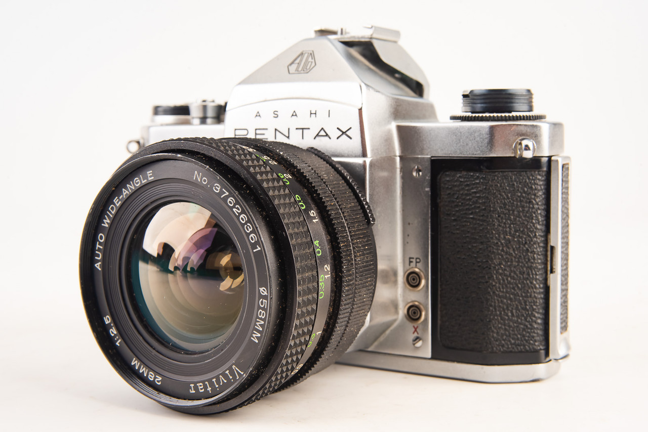 PENTAX S3 美品 Pentax S3 35mm SLR Film Camera with Vivitar 28mm f/2.5 Lens
