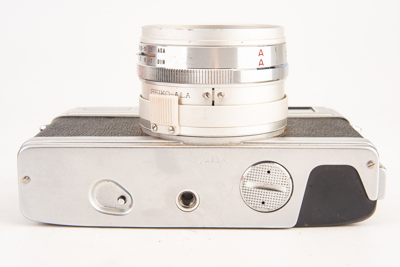 レンズ(単焦点) |minolta HI-MATIC 11 SUPER 3 CIRCUIT Minolta Hi-Matic 11 Super 3 Circuit Camera Rokkor-PF 1:1.7 f=45mm