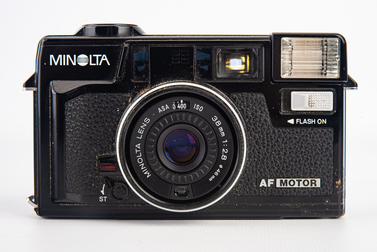 動作確認済⭐︎美品 MINOLTA HI-MATIC AF2-M フィルムカメラ Minolta Hi-Matic AF2-M Point & Shoot 35mm Film Camera 38mm f