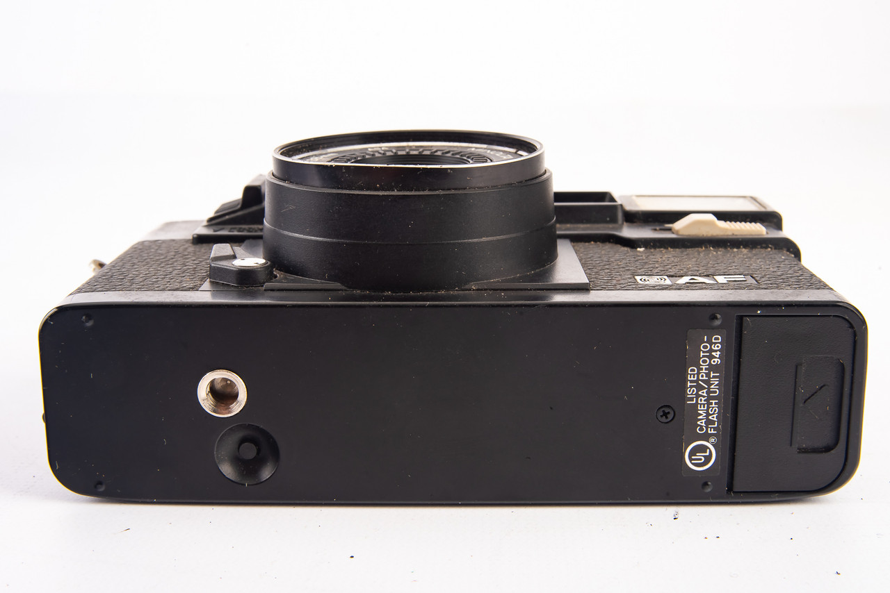 Minolta Hi-Matic AF 35mm Film Camera w Rokkor 38mm f/2.8 Lens