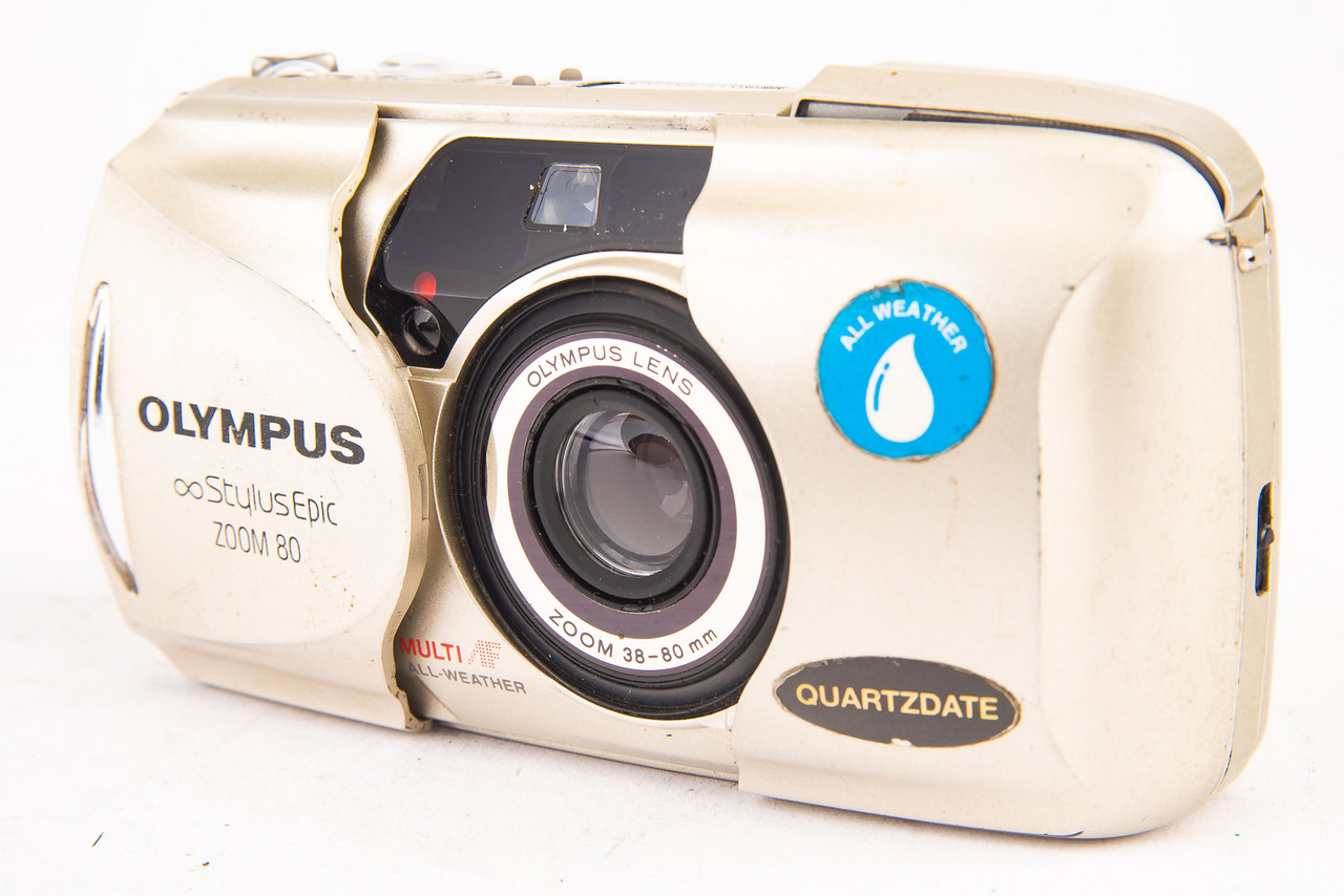 フィルムカメラ Stylus Epic OLYMPUS Olympus Stylus Epic Zoom 80 35mm Film Camera – Compact Point