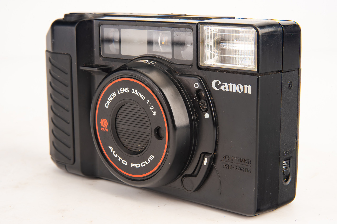 フィルムカメラ Canon AUTO FOCUS Canon Sure Shot Auto Focus Point & Shoot Camera with 38mm f/2.8