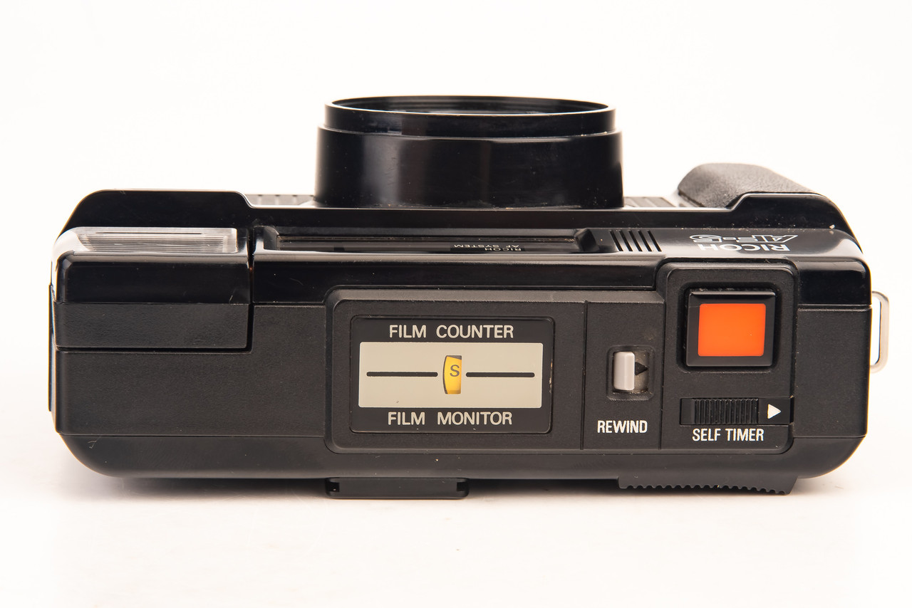 Ricoh AF-5 35mm Rangefinder Film Camera Rikenon 38mm f/2.8 Lens AS
