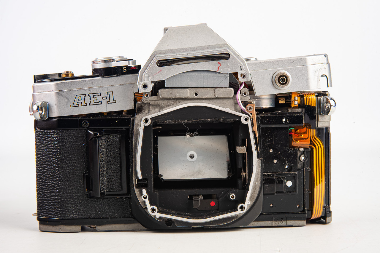 Lot of 4 Canon AE1 AE 1 35mm SLR Film Camera Bodies AS IS