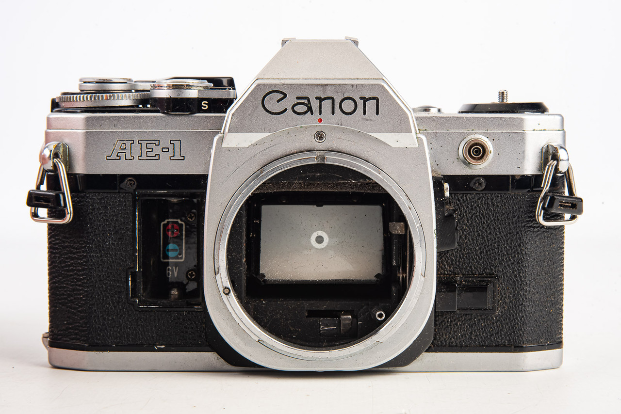 Lot of 4 Canon AE1 AE 1 35mm SLR Film Camera Bodies AS IS for