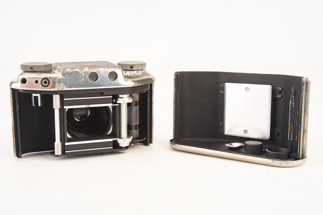 Bolsey Model B2 Compact 35mm Film Camera in Original Case AS-IS