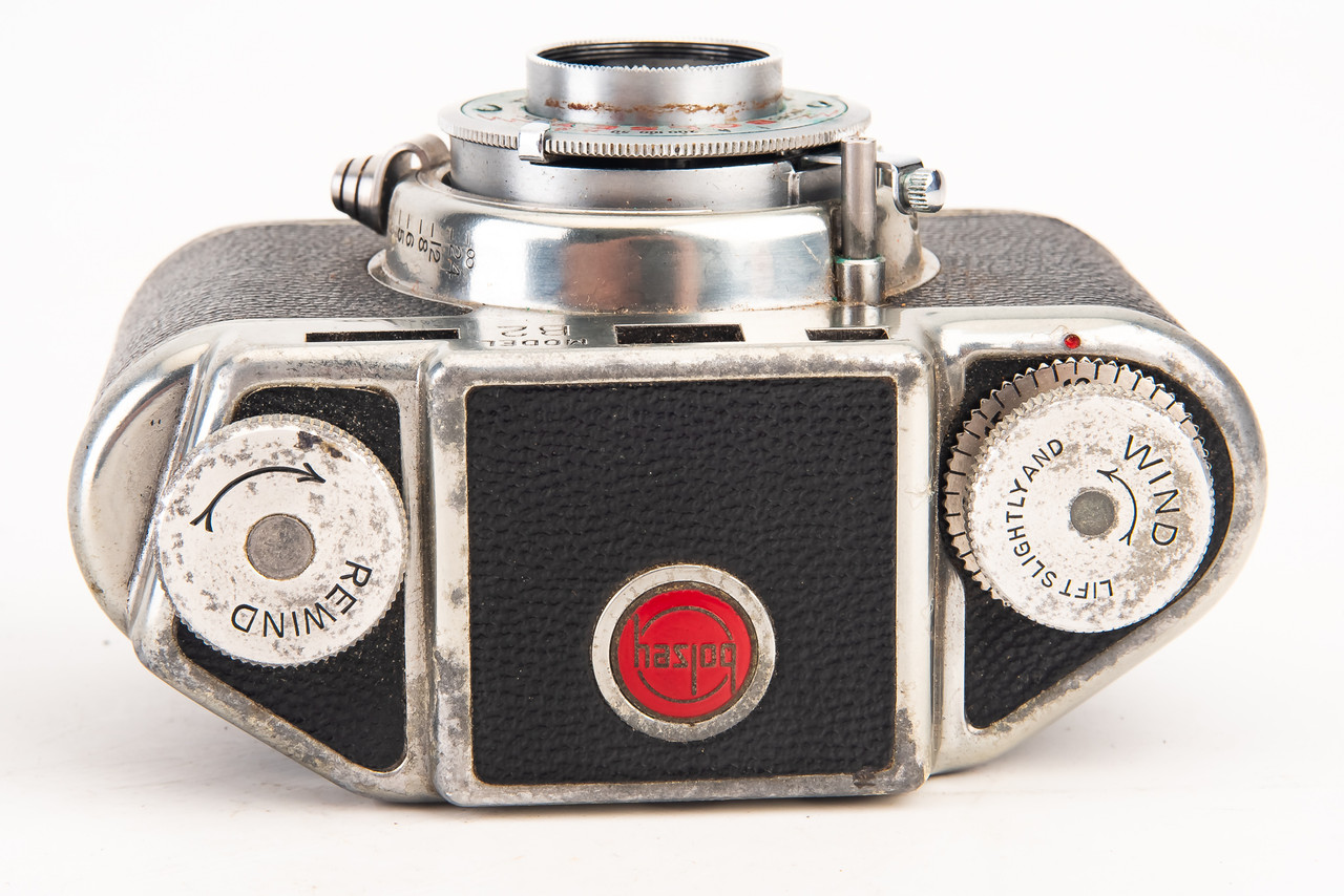 Bolsey Model B2 Compact 35mm Film Camera Original Case AS-IS