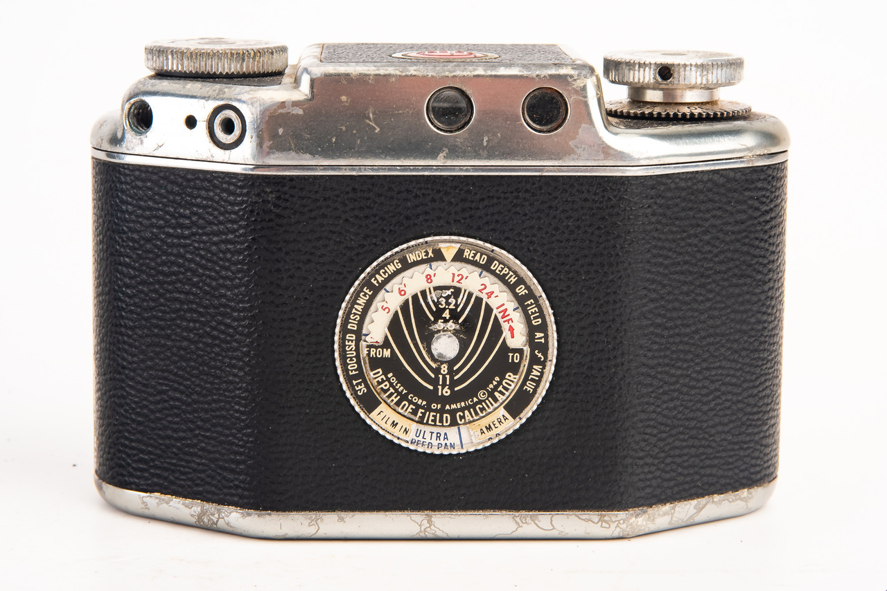 Bolsey Model B2 Compact 35mm Film Camera Original Case AS-IS
