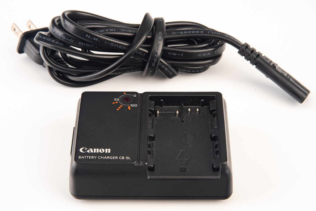 Canon CB-5L Battery Charger DS8101 Charging Station with Cord