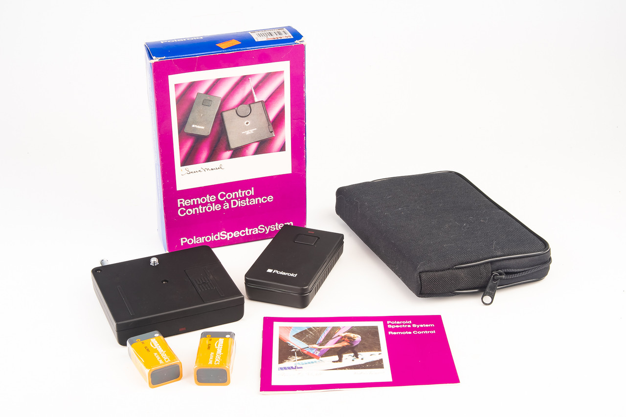Polaroid Spectra System Remote Control with Fresh Batteries in Box