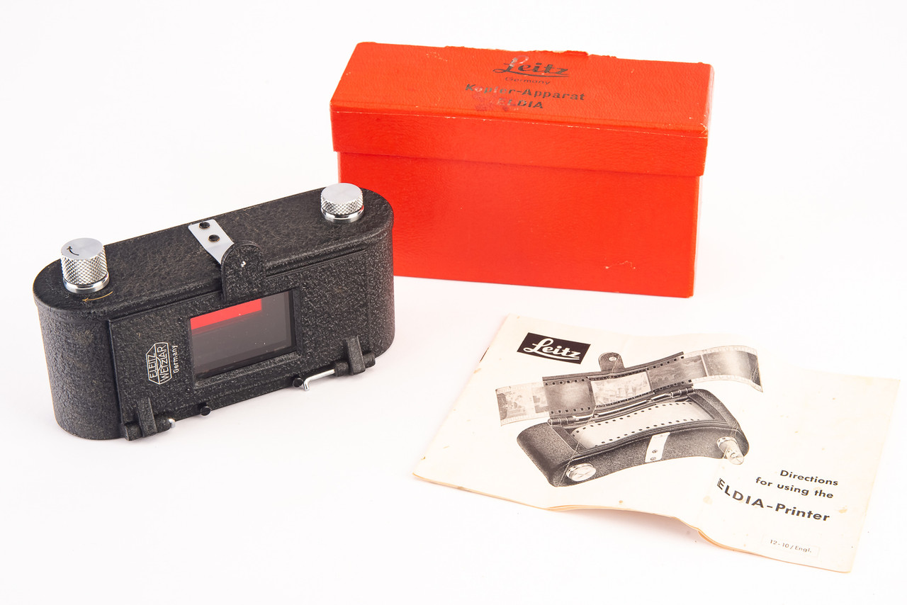Leica Leitz ELDIA 35mm Film Strip Printer Slide Copy Printer Box